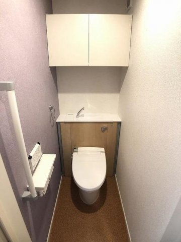 パルシャス　二の宮のトイレ|ゆったりとした空間のトイレです