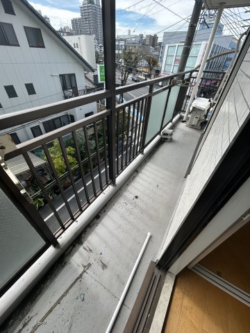 コーポラス山栄のバルコニー