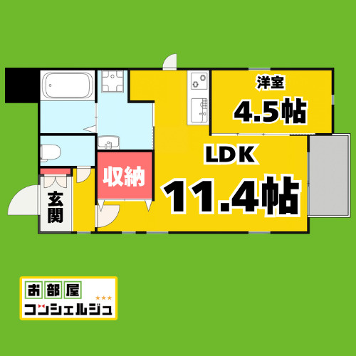 Miyabi　Chikusaの間取り