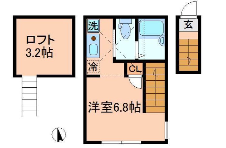 バーミープレイス葛西の間取り