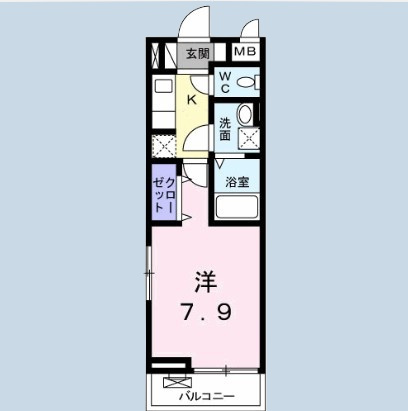 アストレアの間取り