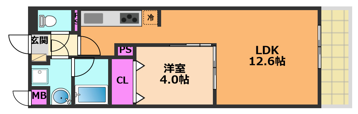 ハルシオーネの間取り