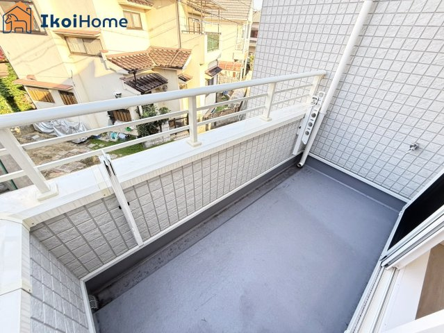 加古川市加古川町稲屋　限定1棟　新築戸建のバルコニー|【ホームページに現地動画掲載中】●年中無休：当日予約可●バルコニーです。屋根は8万円～設置可！
