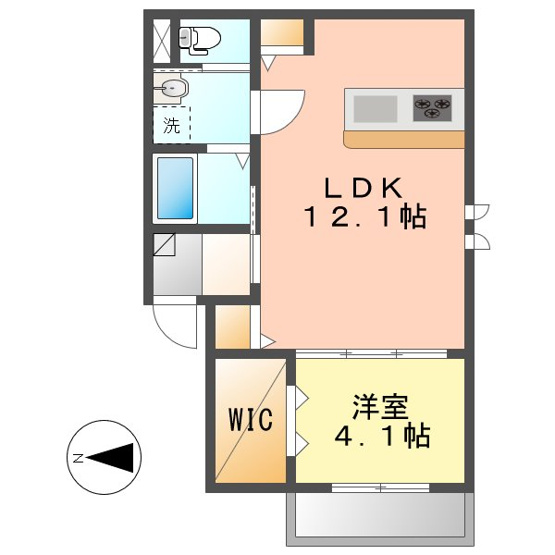 【間取り】 | Delica黒川 | Delica黒川
