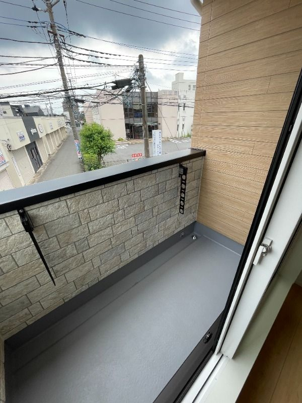 hinataのバルコニー|落ち着いた時間を過ごせるバルコニーです