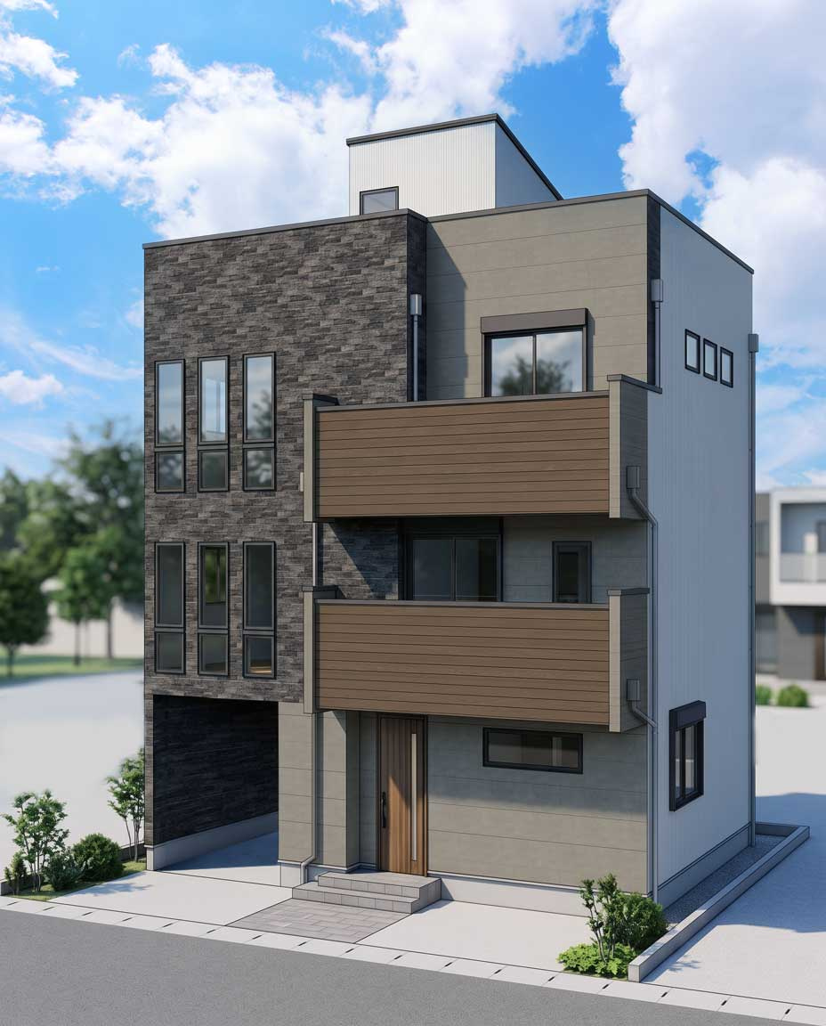 屋上テラス22帖◆LDK20帖超◆収納大！シューズインC・ウォークインC・パントリー