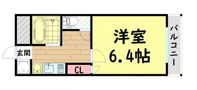 【間取り】 | ルミエール西大橋