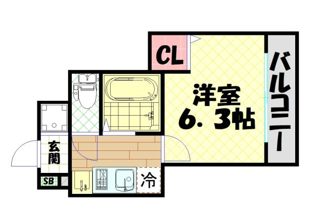 【間取り】 | ルミエール備後町