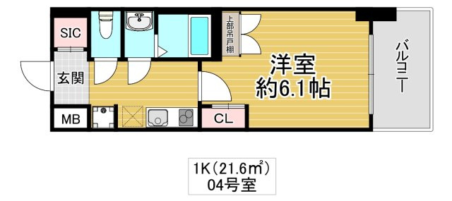 LUMINOUS放出の間取り