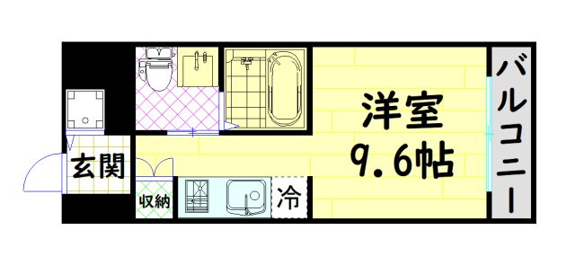 【間取り】 | アーデンタワー南堀江