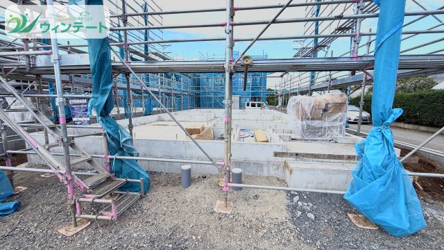 古河市下辺見第8　新築戸建て　3号棟の外観|敷地70坪の理想の土地。南向きで陽当たり良好！現地見学も可能です♪