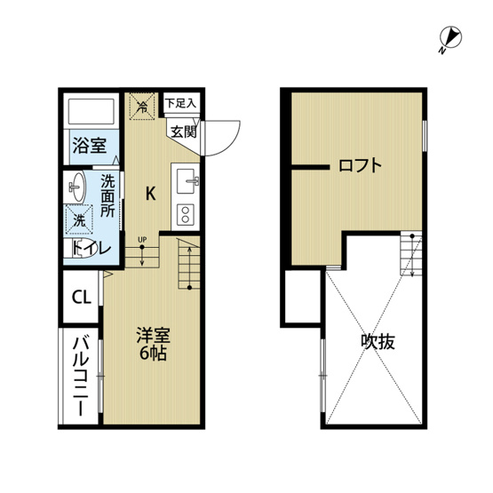 【間取り】 | Stay Crin香住ヶ丘