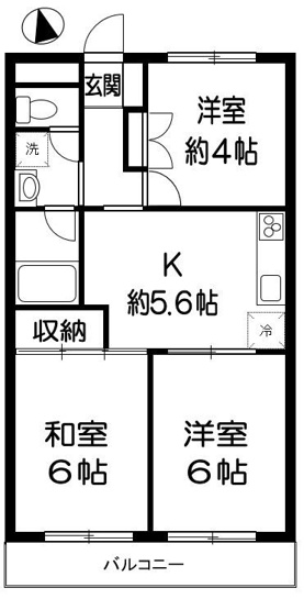 【間取り】 | パストラル山口