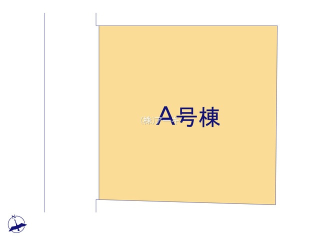 豊明市栄町大根1-515『仲介手数料無料』新築一戸建て・建売の区画図