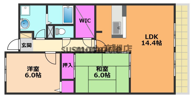 【間取り】 | クレストフォート