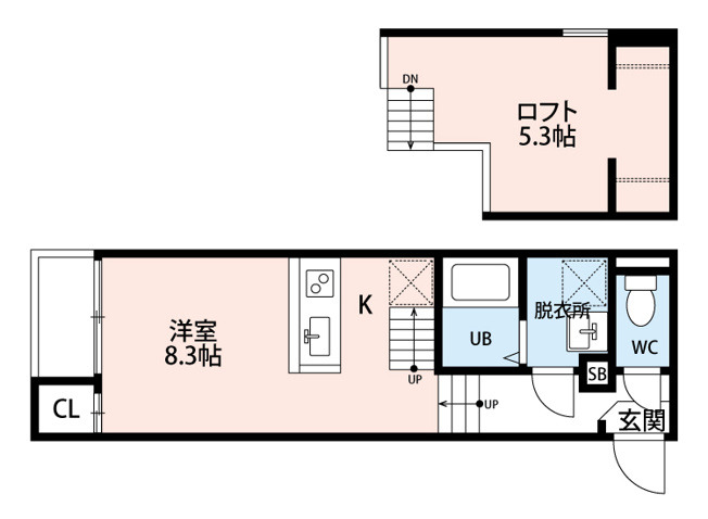 【間取り】 | グランティアⅠ