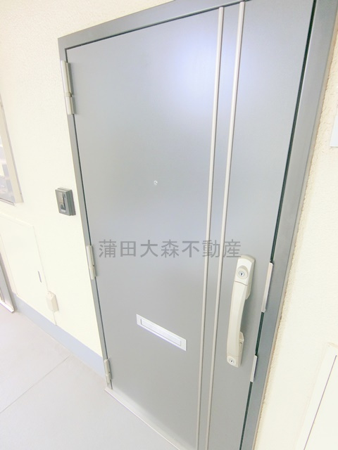 大森山王リハイムの玄関