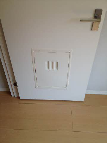 ラフィーヌ Bの設備|ペットくぐり戸付建具☆
