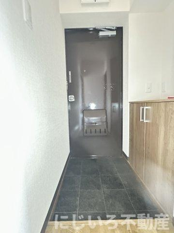 津乃峰マンションの玄関