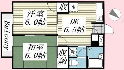 カサグランデ東大宮の間取り