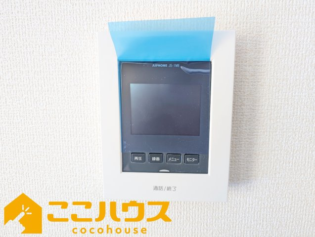宜野湾市赤道　リーブルガーデン　新築戸建て　全2棟　1号棟の設備|録画機能付きTVインターホン