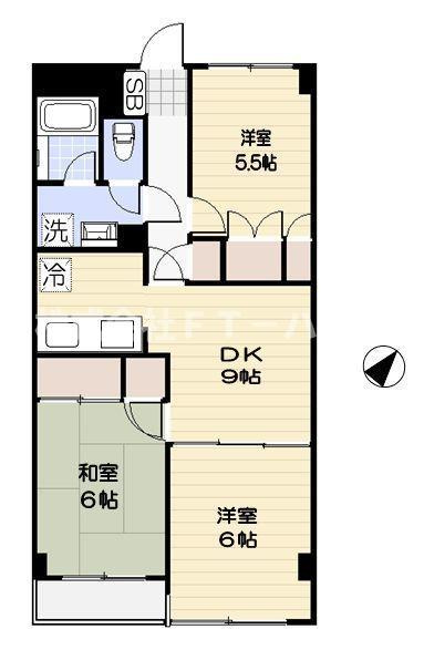 ＴＳハイム市川の間取り