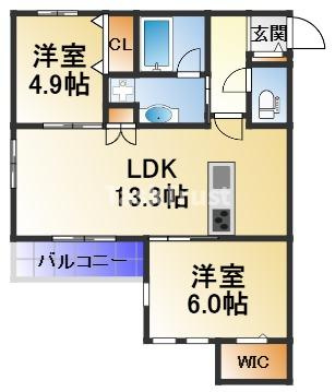 【間取り】 | 内代レジデンスノース