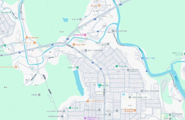 川西市清和台東　第2期　新築一戸建ての地図