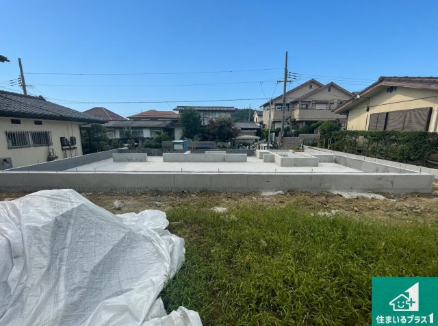 ■川西市清和台東　第2期　新築一戸建ての外観|現在の進捗状況です！順調に作業進行中、完成が待ち遠しいです！詳細の間取り等、お気軽にお問い合わせください！