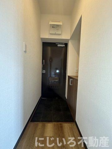 津乃峰マンションの玄関