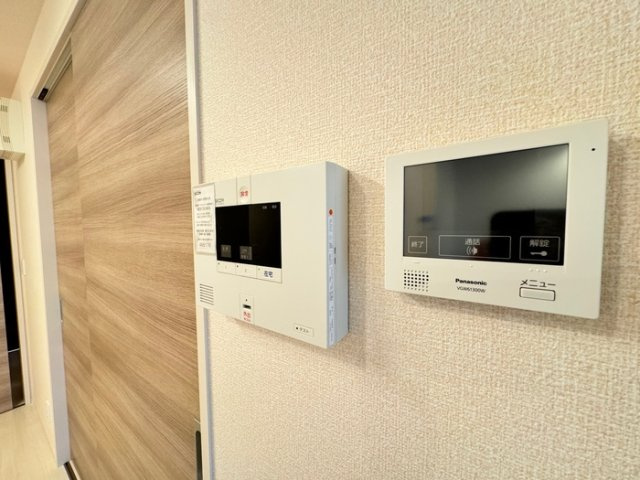 リヴェール湘南のセキュリティ|セコムのセキュリティシステム モニター付きインターホン