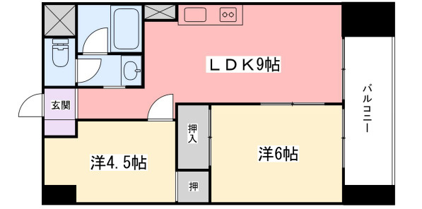 インタービレッジ西夢前台の間取り