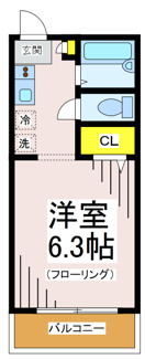 【間取り】 | エスぺランスつつじヶ丘
