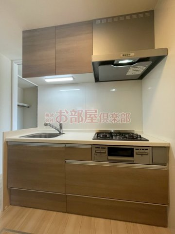 エスポワール合川　A棟のキッチン|※反転のお写真です