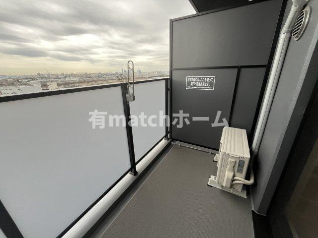 ワールドアイ大阪West Gateのバルコニー