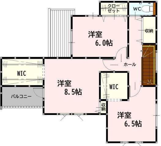 菊池郡大津町大津新築建売の間取り