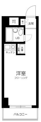ライオンズマンション旗の台の間取り|間取りです。