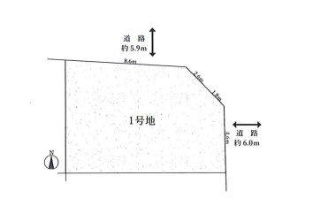 京都市中京区西ノ京中御門西町　第1期　売土地の土地図
