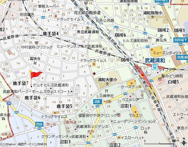 谷口コーポの地図