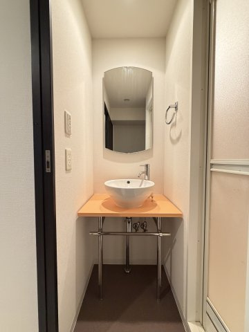 ルクレ西長堀の洗面所