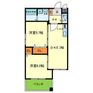 ドルチェ・ヴィータ新神戸の間取り