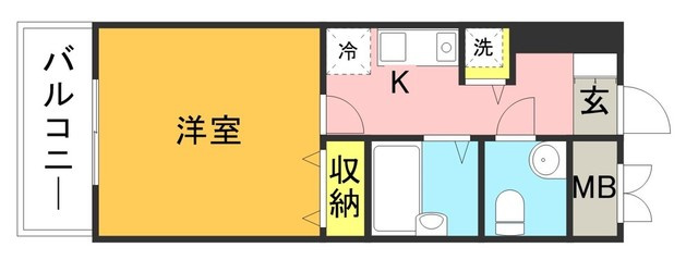 アコール住吉の間取り