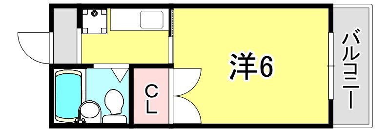 セルダン西芦屋の間取り
