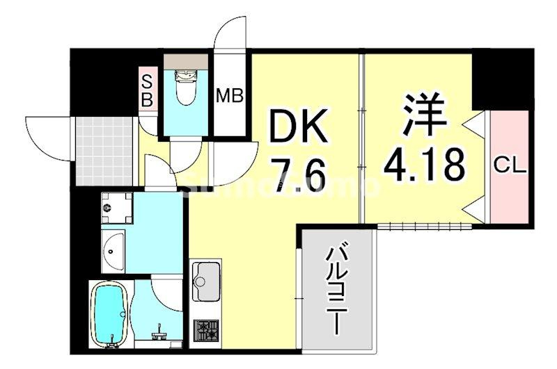 プレジオ本町の間取り