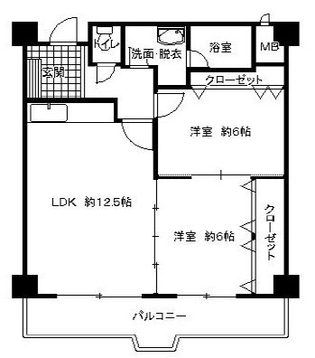 ウィステリア谷町の間取り