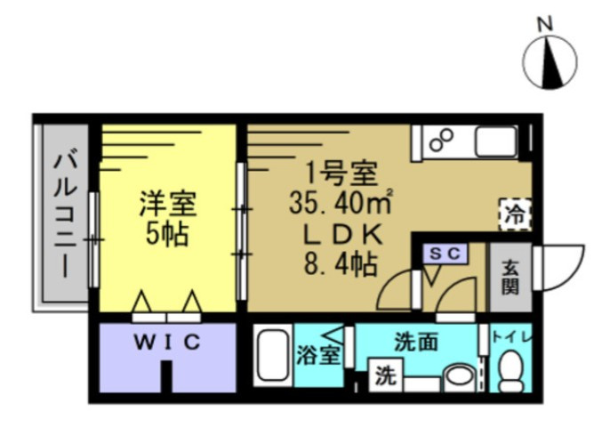 フェニックス南流山の間取り