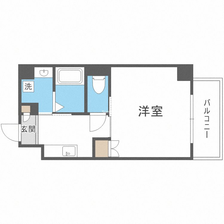 R SQUARE 日本橋Ⅰの間取り