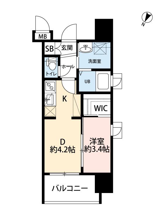 サヴォイ　グランデ　ウォーターサイドの間取り