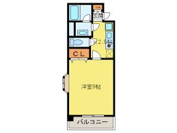 天神南ロイヤルハイツの間取り