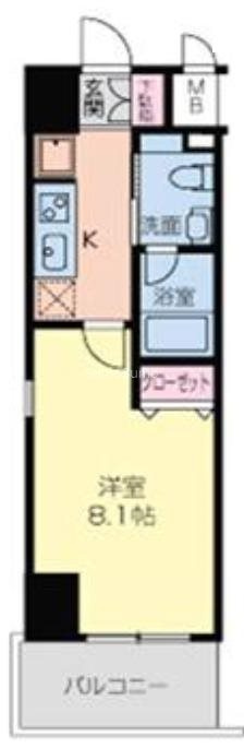 グルーヴ日本橋の間取り